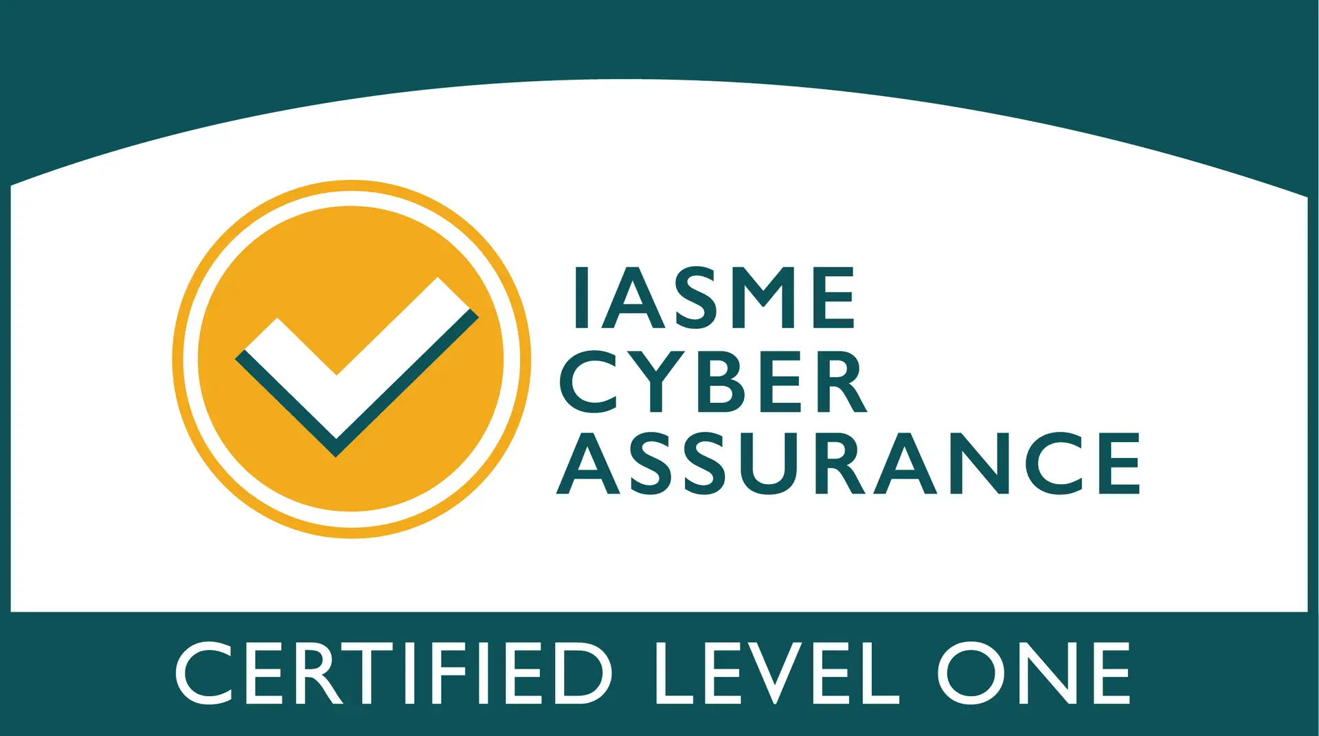 IASME Cyber Assurance certified level one logo